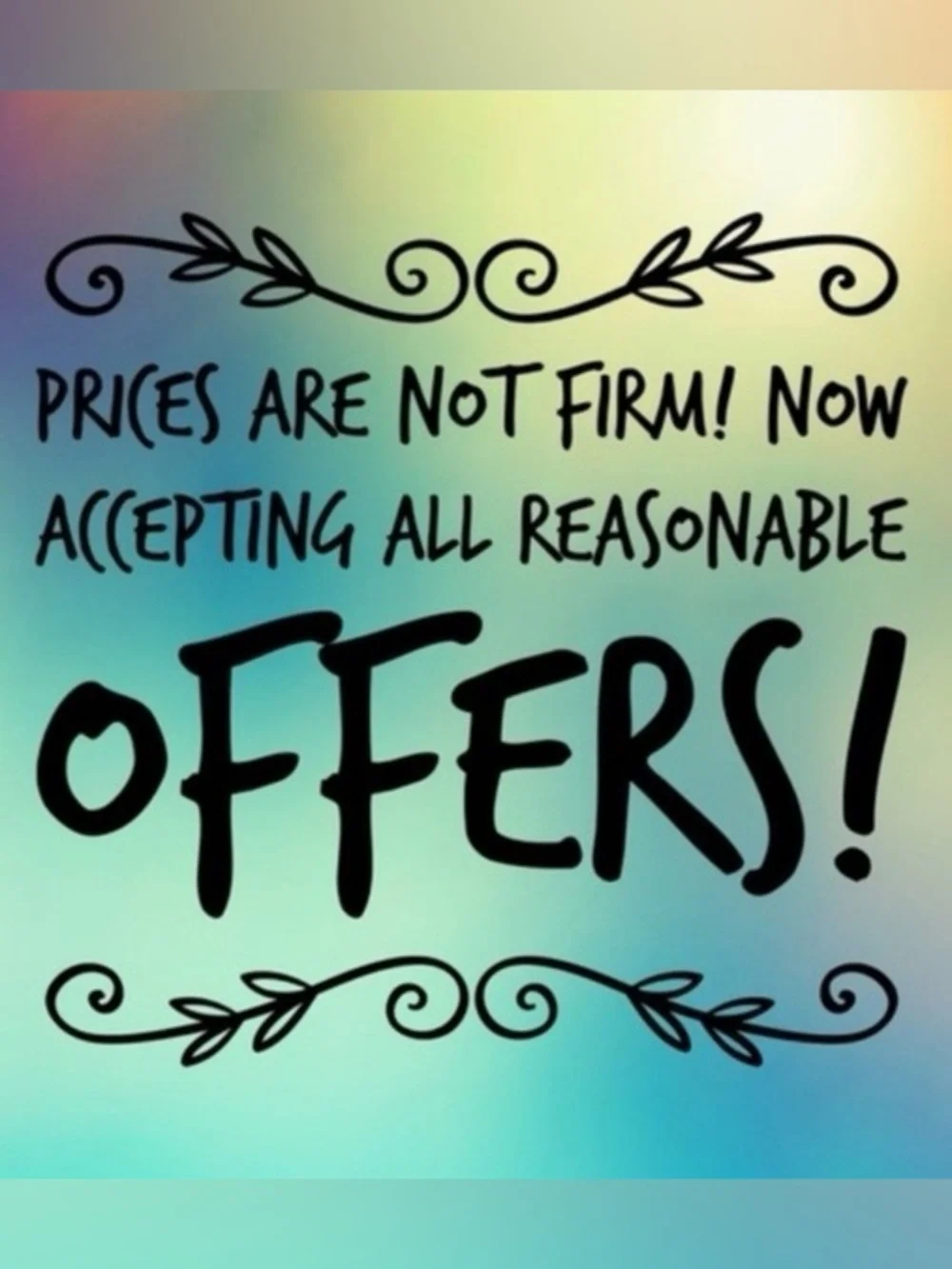 Make an offer